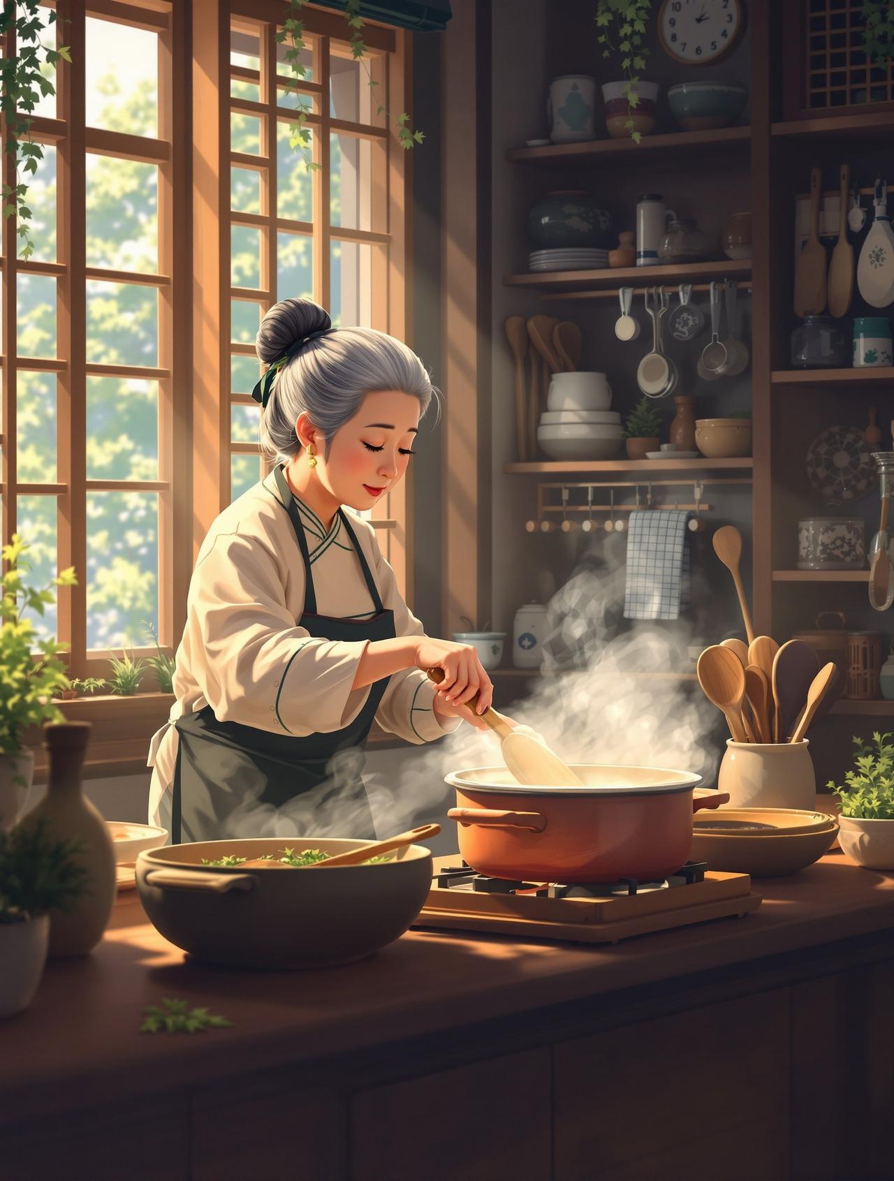 日语短句 外婆的菜谱 - 家庭温情回忆，年代记忆治愈短剧